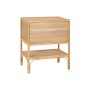 Nightstand Home ESPRIT Brown Rattan 47 x 30 x 55 cm