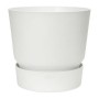 Pot Elho Greenville Ronde Blanc Plastique (Ø 29,5 x 27,8 cm)