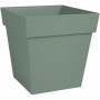 Pot EDA Tuscany Vert Plastique Carré 32 x 32 x 32 cm