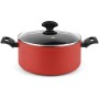 Casserole FAGOR Maxima Red Aluminium (Ø 20 x 10 cm)