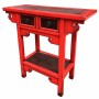 Console Alexandra House Living Rouge Bois 35 x 80 x 85 cm