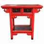 Console Alexandra House Living Rouge Bois 35 x 80 x 85 cm