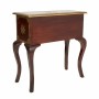 Hall Table with Drawers Alexandra House Living Dark brown Brass Mango wood MDF Wood 33 x 73 x 71 cm