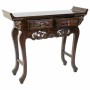 Hall Table with Drawers Alexandra House Living Brown Wood Elm wood 33 x 90 x 110 cm