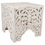 Centre Table Alexandra House Living White Mango wood 45 x 45 x 45 cm