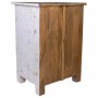 Nightstand Alexandra House Living White Brown 40 x 53 x 73 cm