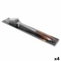 Barbecue Cleaning Brush Percutti Stainless steel 53 x 10 x 13 cm (4 Units)