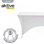 Play mat Aktive Table White Accessories Cars Road 183 x 76 x 76 cm (6 Units)