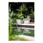 Plant pot Elho Terrase 80 Wheels 35 x 78 x 34 cm White