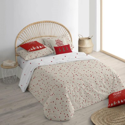 Housse de Couette Decolores Laponia Multicouleur 175 Fils 155 x 220 cm Lit 1 persone