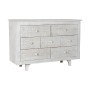 Chest of drawers DKD Home Decor White Multicolour Metal Mango wood Indian Man 30 x 40 cm 112 x 35 x 75 cm