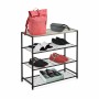 Shelves Confortime Black Metal 60 x 30 x 63,5 cm (3 Units)