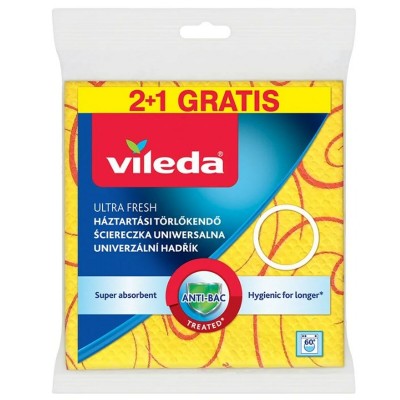 Kitchen Cloth Vileda 144826 Yellow (3 Pieces)