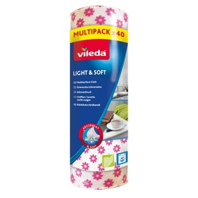 Kitchen Cloth Vileda 159516 White Printed (1 Unit)