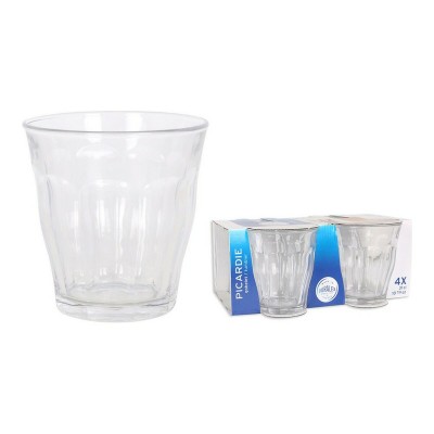 Set of glasses Duralex Picardie Crystal 4 Units (310 cc)