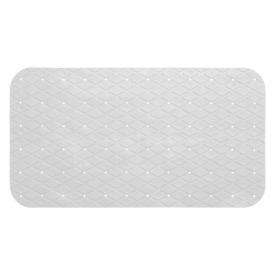 Non-slip Shower Mat 5five Simply Smart White PVC 69 x 39 cm