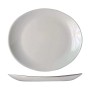 Assiette plate Arcoroc Restaurant 30 x 26 cm Blanc verre (6 Unités)