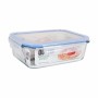 Hermetic Lunch Box Quttin Rectangular 1,5 L 23 x 17,5 x 7,6 cm (6 Units)