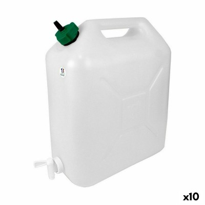 Carafe EDA Robinet Extra-fort 15 L 32 x 16 x 38 cm (10 Unités)