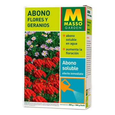 Engrais non biologiques Massó Fleurs Géranium 1 kg