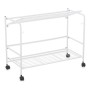 Shelves Confortime White Iron Foldable With wheels (67 x 30 x 44,8 cm)