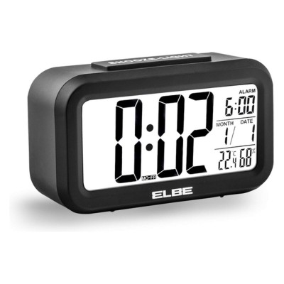 Alarm Clock ELBE RD-668 Black 4,4"