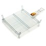 Grill Double 50 x 50 cm Zinc-plated steel (5 Units)