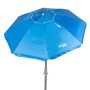 Parasol Aktive Bleu Polyester Aluminium 200 x 205 x 200 cm (6 Unités)