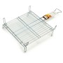 Grill Double 45 x 45 cm Zinc-plated steel (5 Units)