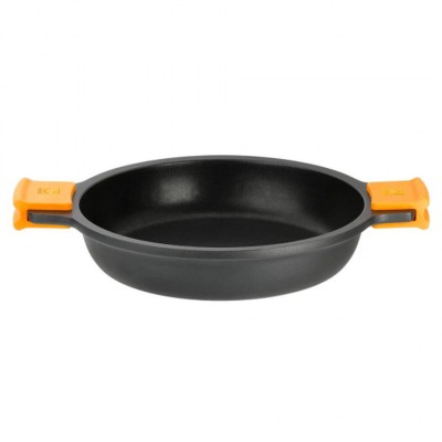 Casserole BRA A270545 Black Black/Orange Metal Aluminium (45 cm)