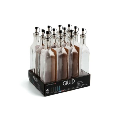 Cruet Quid Renova Transparent Glass 250 ml (12 Units) (Pack 12x)