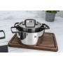 Casserole avec Couvercle Zwilling 71160-005-0 Noir Argenté 5 Pièces Ø 24 cm Ø 20 cm Ø 16 cm 1,5 L 2 L 3 L 6 L 3,5 L (5 Unités)