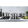 Casserole avec Couvercle Zwilling 71160-005-0 Noir Argenté 5 Pièces Ø 24 cm Ø 20 cm Ø 16 cm 1,5 L 2 L 3 L 6 L 3,5 L (5 Unités)