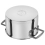 Casserole avec Couvercle Zwilling 71160-005-0 Noir Argenté 5 Pièces Ø 24 cm Ø 20 cm Ø 16 cm 1,5 L 2 L 3 L 6 L 3,5 L (5 Unités)