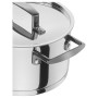 Casserole avec Couvercle Zwilling 71160-005-0 Noir Argenté 5 Pièces Ø 24 cm Ø 20 cm Ø 16 cm 1,5 L 2 L 3 L 6 L 3,5 L (5 Unités)