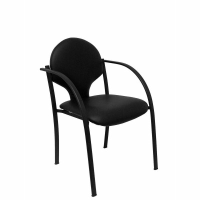 Reception Chair Hellin PYC PACK220NSPNE Black