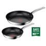 Ensemble de poêles Tefal B817S255 Acier Acier inoxydable 2 Pièces 2 Unités Ø 20 cm Ø 26 cm