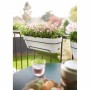 Jardinière Elho   Blanc 50 cm Bleu Plastique