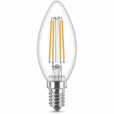 Candle LED Light Bulb Philips Equivalent  E14 60 W White E (2700 K)