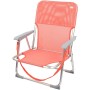 Folding Chair Aktive Flamingo Coral 44 x 72 x 35 cm (4 Units)