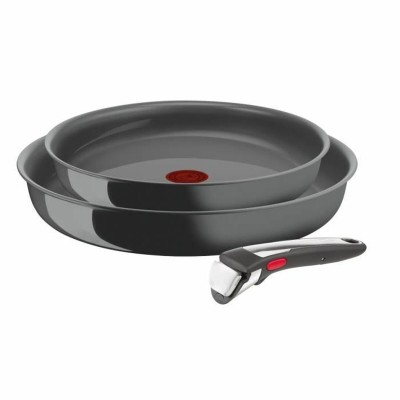 Ensemble de poêles Tefal L2619102 Gris Aluminium (3 Unités)