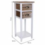 Table de Nuit Alexandra House Living Blanc 30 x 73 x 30 cm