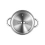 Pan Smile MGK-21 Steel Stainless steel Ø 18 cm Ø 24 cm Ø 20 cm Ø 16 cm (4 Units)