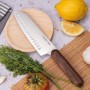 Couteau Santoku 3 Claveles Oslo Acier inoxydable 17,5 cm