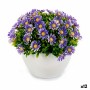 Plante décorative Marguerite Plastique 14 x 13 x 14 cm (12 Unités)