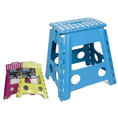 Folding Stool Bensontools 80 kg Multicolour polypropylene 23 x 19 x 19 cm