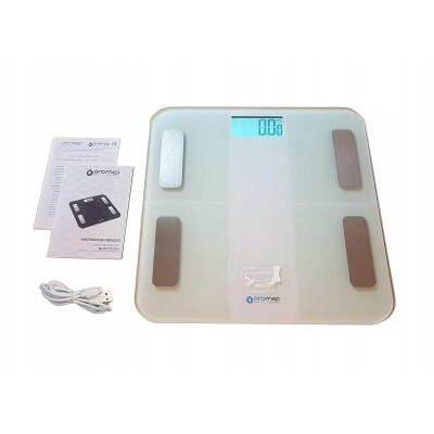 Balance Numérique de Salle de Bain Oromed ORO-SCALE Blanc Acrylique 180 kg