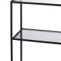 Shelves Black Crystal Iron 110 x 26 x 74 cm