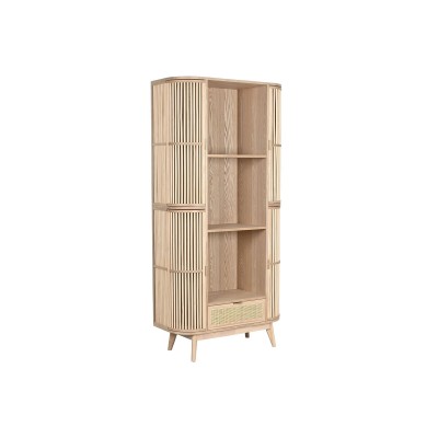 Shelves Home ESPRIT Natural Rattan Fir 88 x 36 x 180 cm