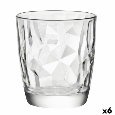 Verre Bormioli Rocco Diamond verre 390 ml (6 Unités) (Pack 6x)